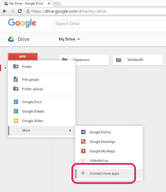 connect more apps to google drive